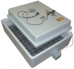Инкубатор "Несушка" 104 яйца (U=220В/12В) авт. поворот, цифр. терморегулятор с регулировкой влажности, принудит. вент. (полный автомат) (арт.69вг)